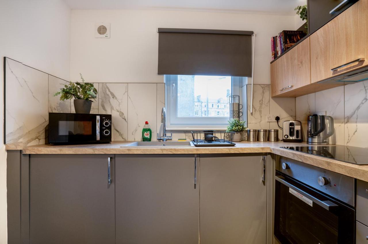 Modern 2Bed Apartment-Free Parking Édimbourg Extérieur photo